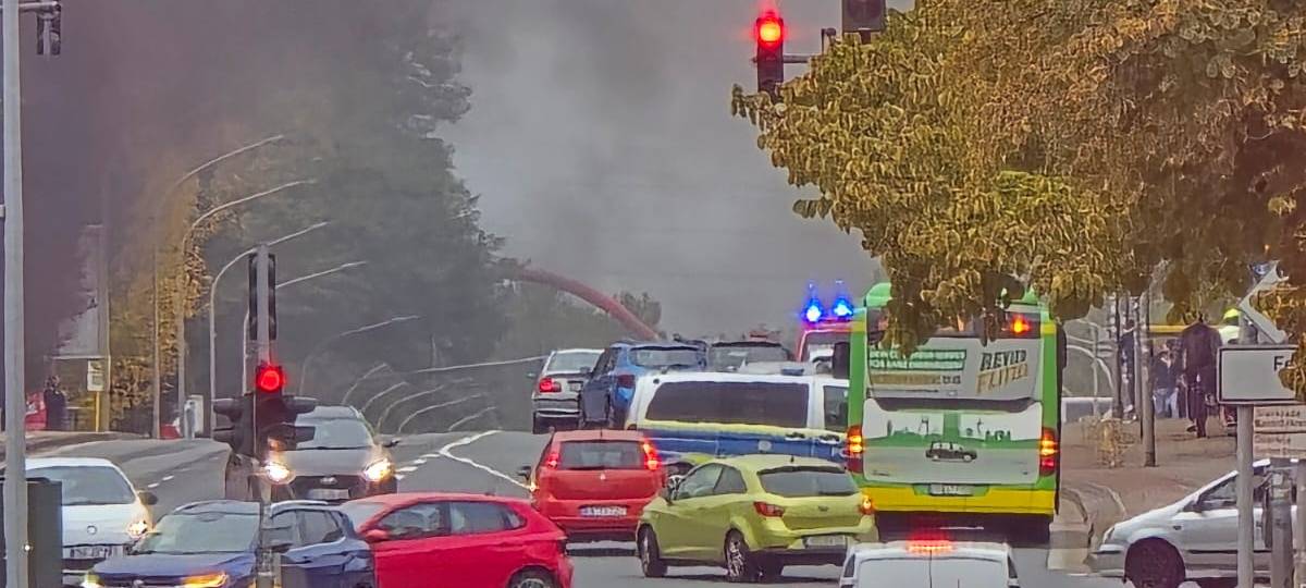 Brand an der Mülheimer Straße