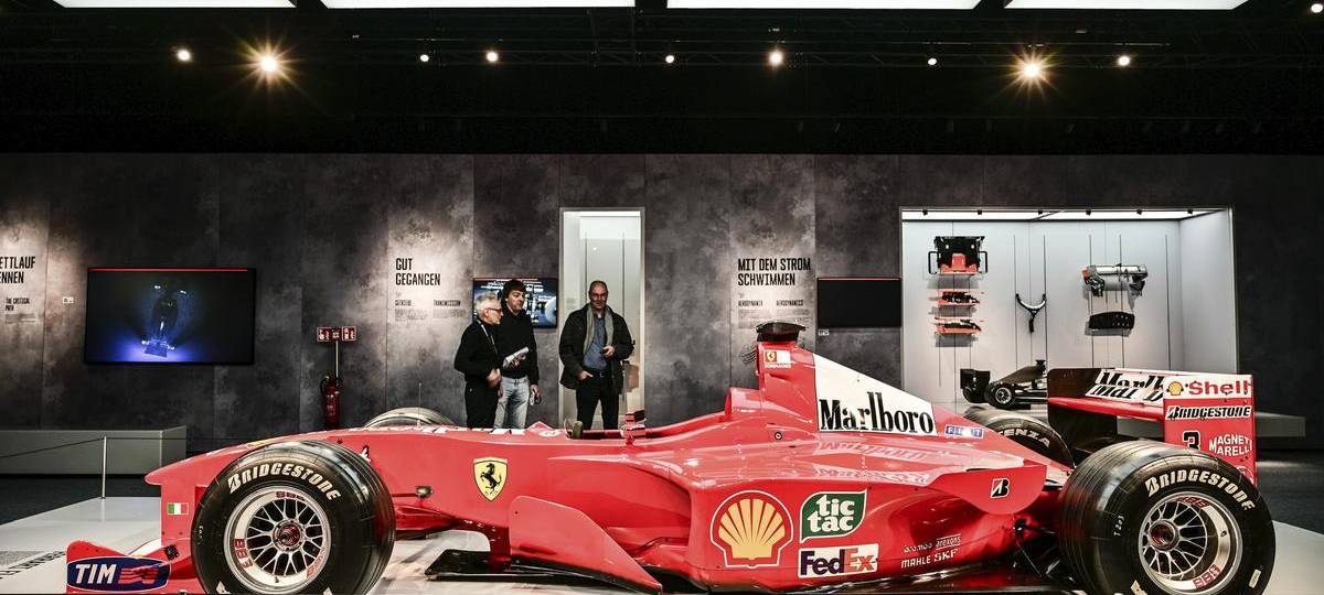Schumis Weltmeister-Ferrari kommt nach Oberhausen