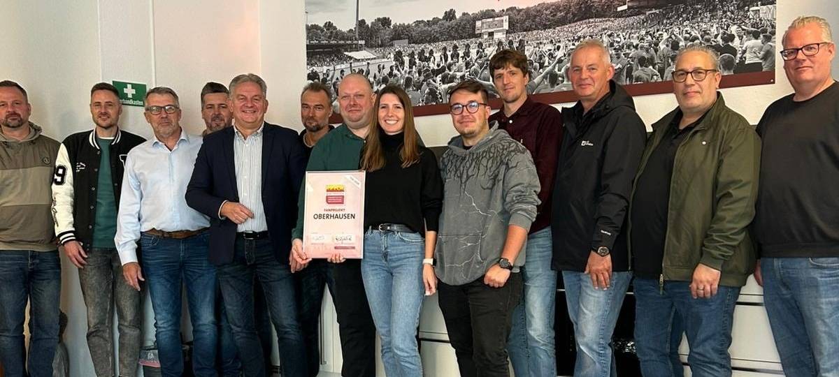 Fußball: Siegel für Fanprojekt bei RWO