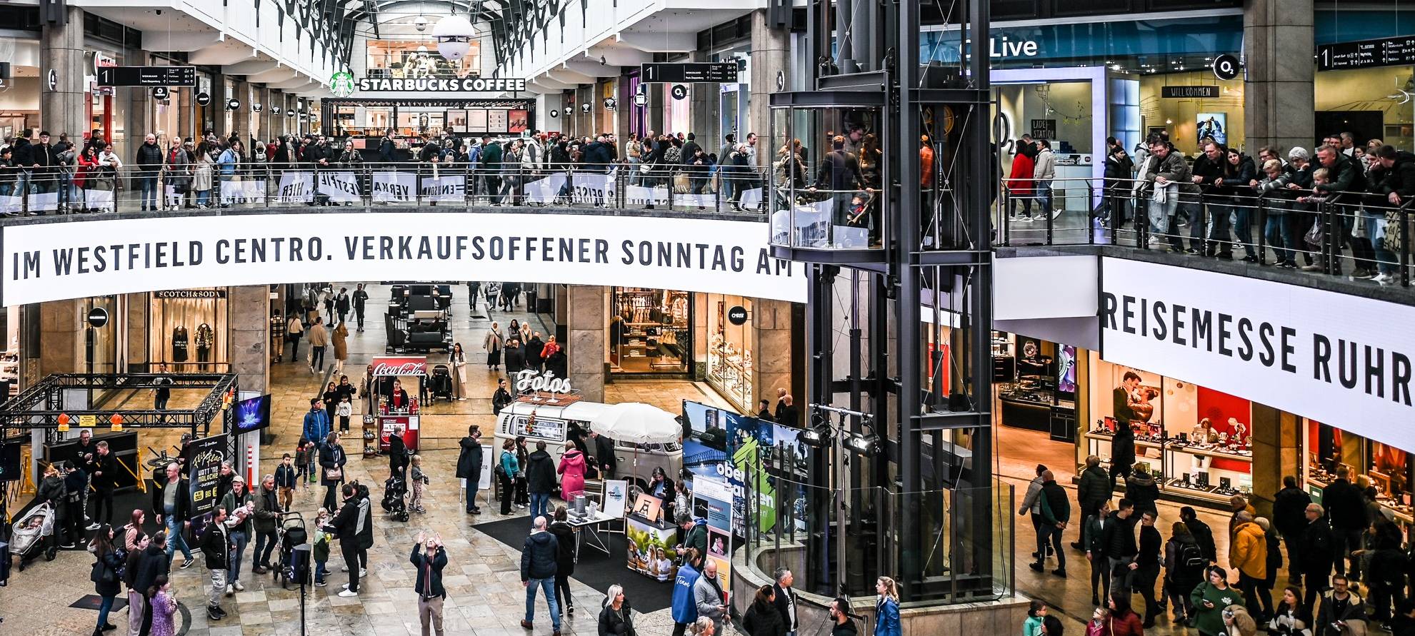 Freizeit- und Reisemesse - Centro öffnet auch Sonntag