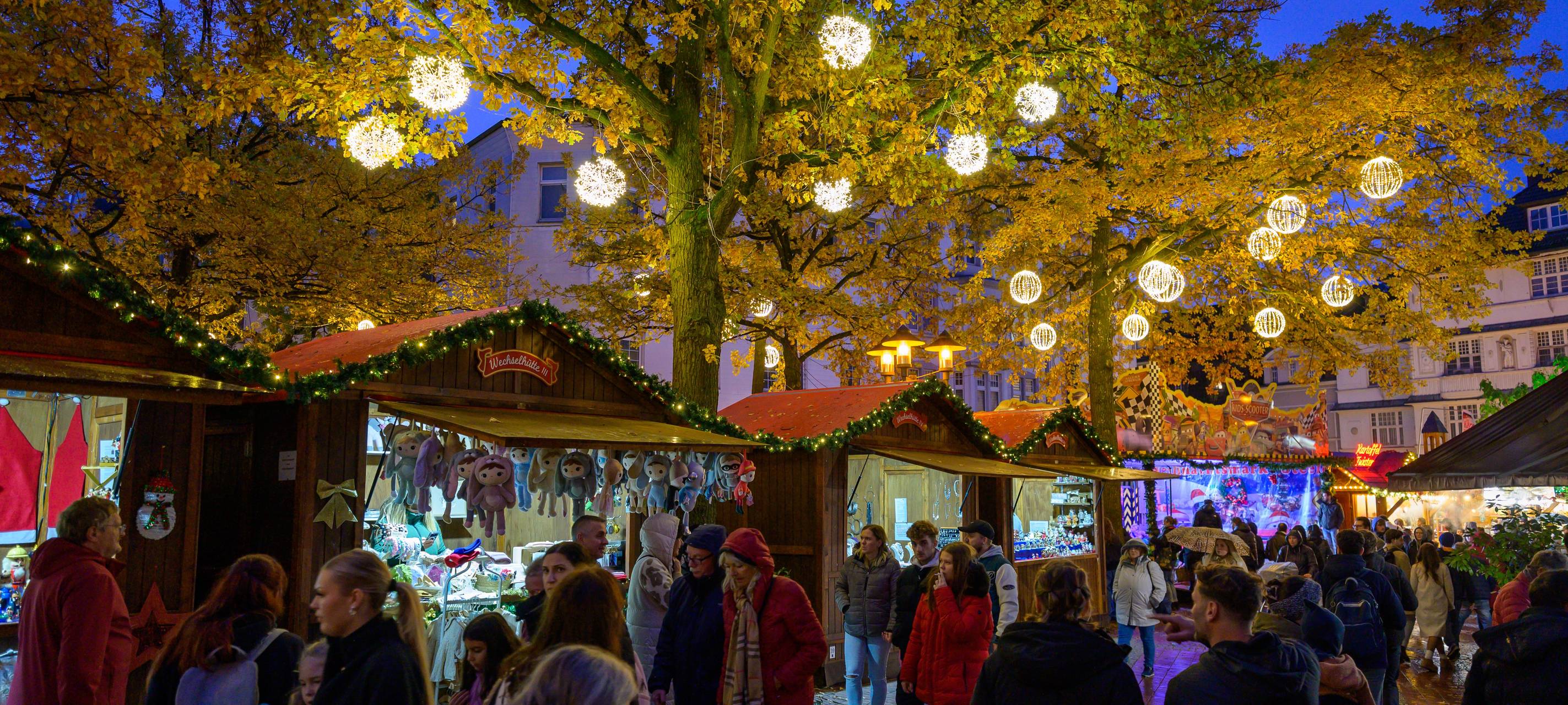 Essen: Erster Weihnachtsmarkt eröffnet
