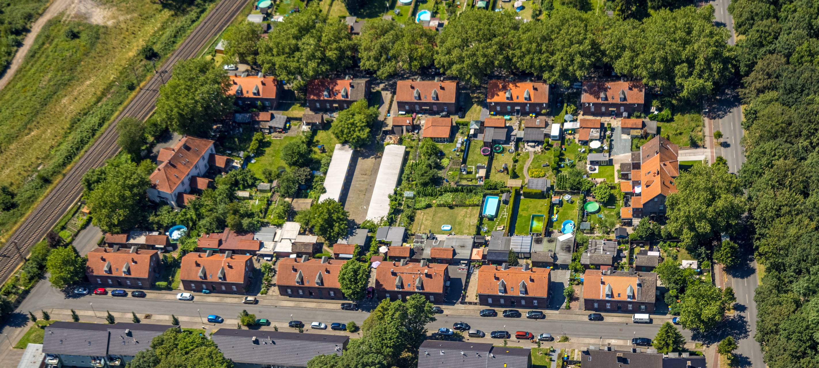 Stadt will Denkmalschutz in Dunkelschlag-Siedlung ändern