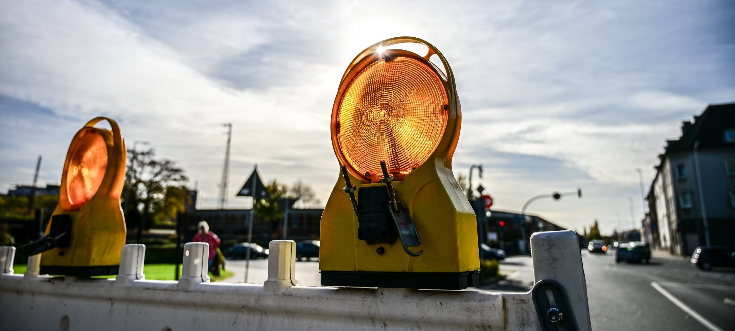 Hansastraße voll gesperrt - Lothringer Straße früher frei