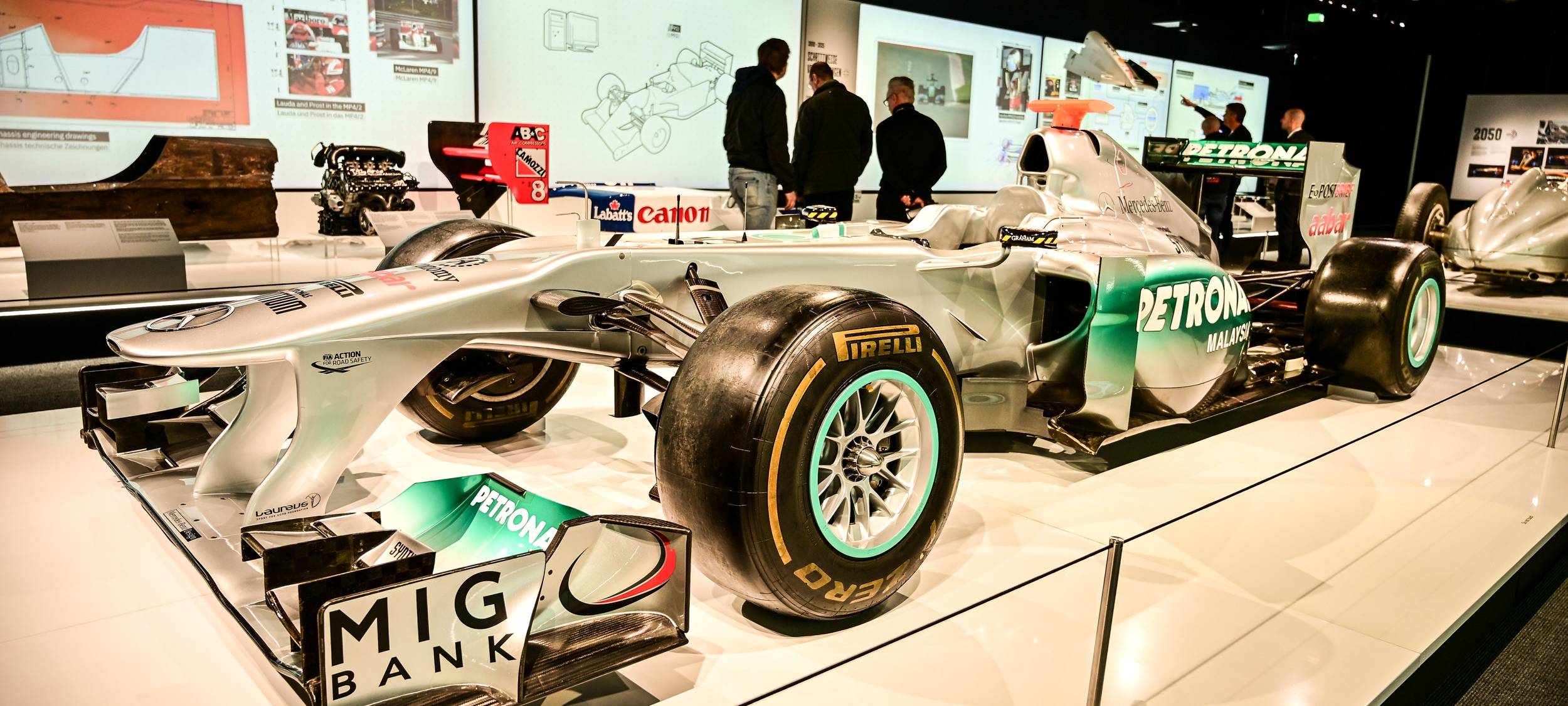 Formel 1-Ausstellung im OBEX verlängert