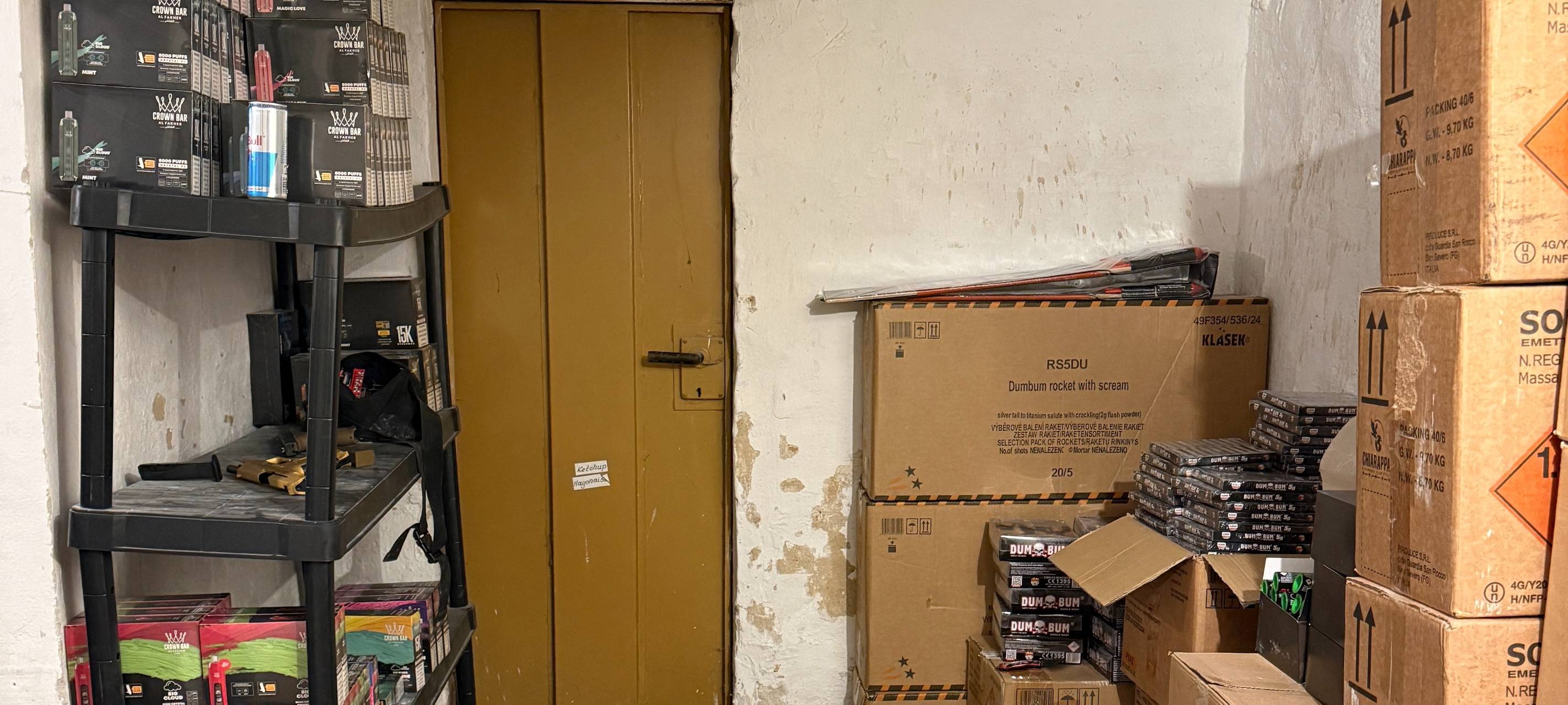 Polizei stellt halbe Tonne Sprengstoff in Essen sicher