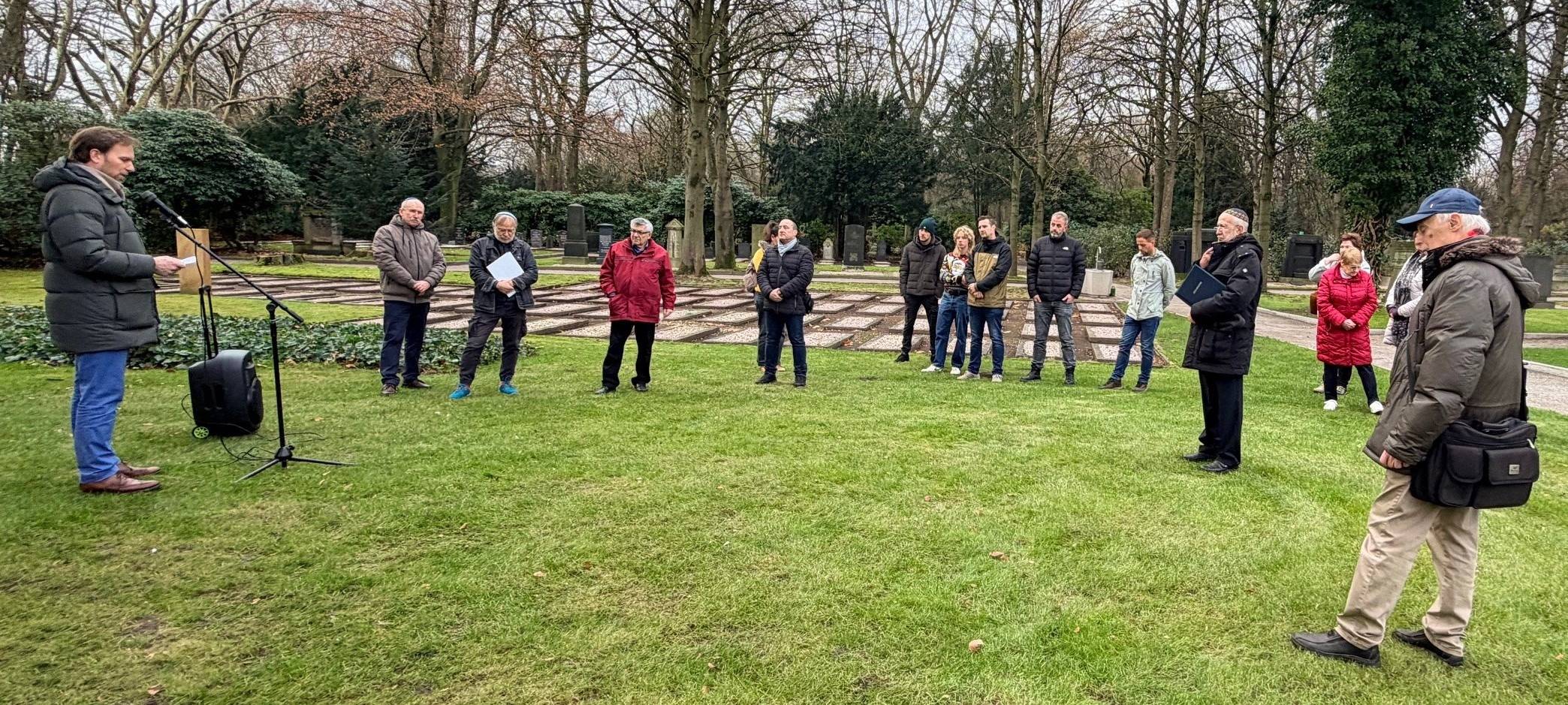 Neue jüdische Grabfelder auf dem Westfriedhof eingeweiht