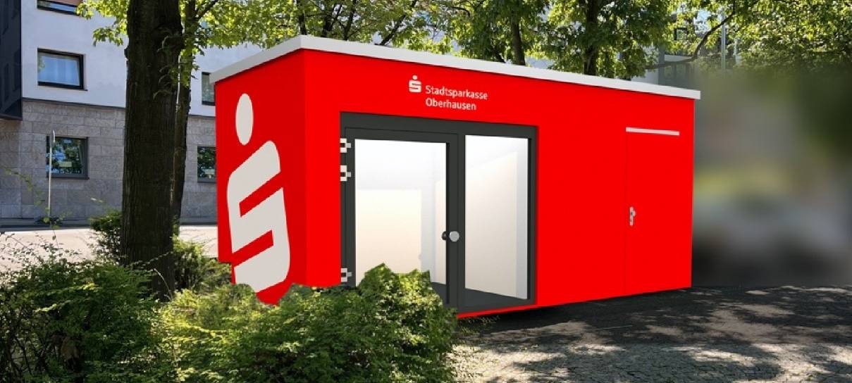 Sparkasse baut neues SB-Center in Klosterhardt