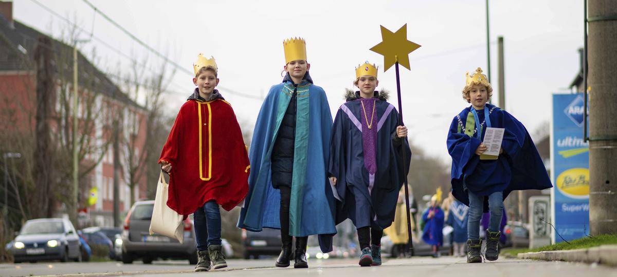 Sternsinger ziehen Anfang des neuen Jahres los