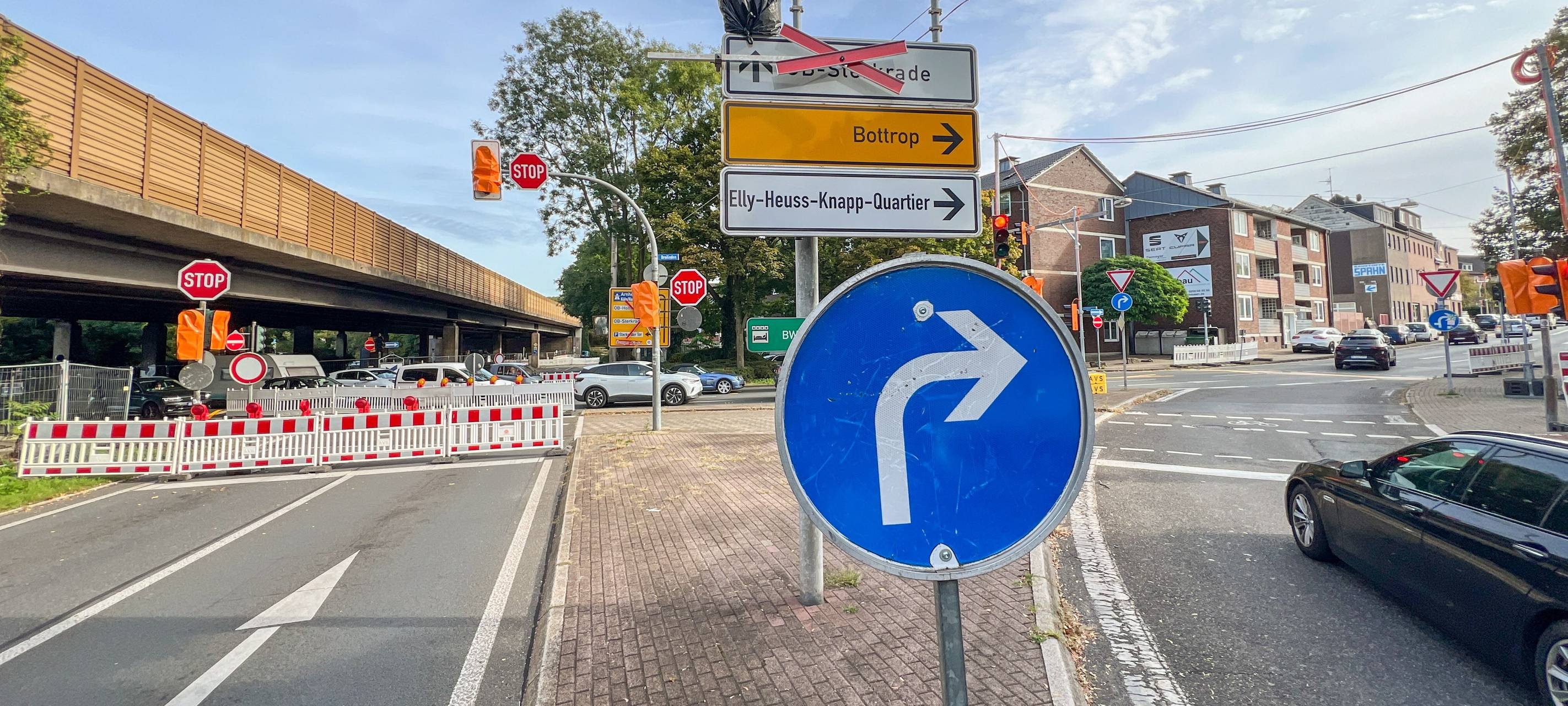 Sterkrade: Kreuzung wird für Brückenabriss vollgesperrt