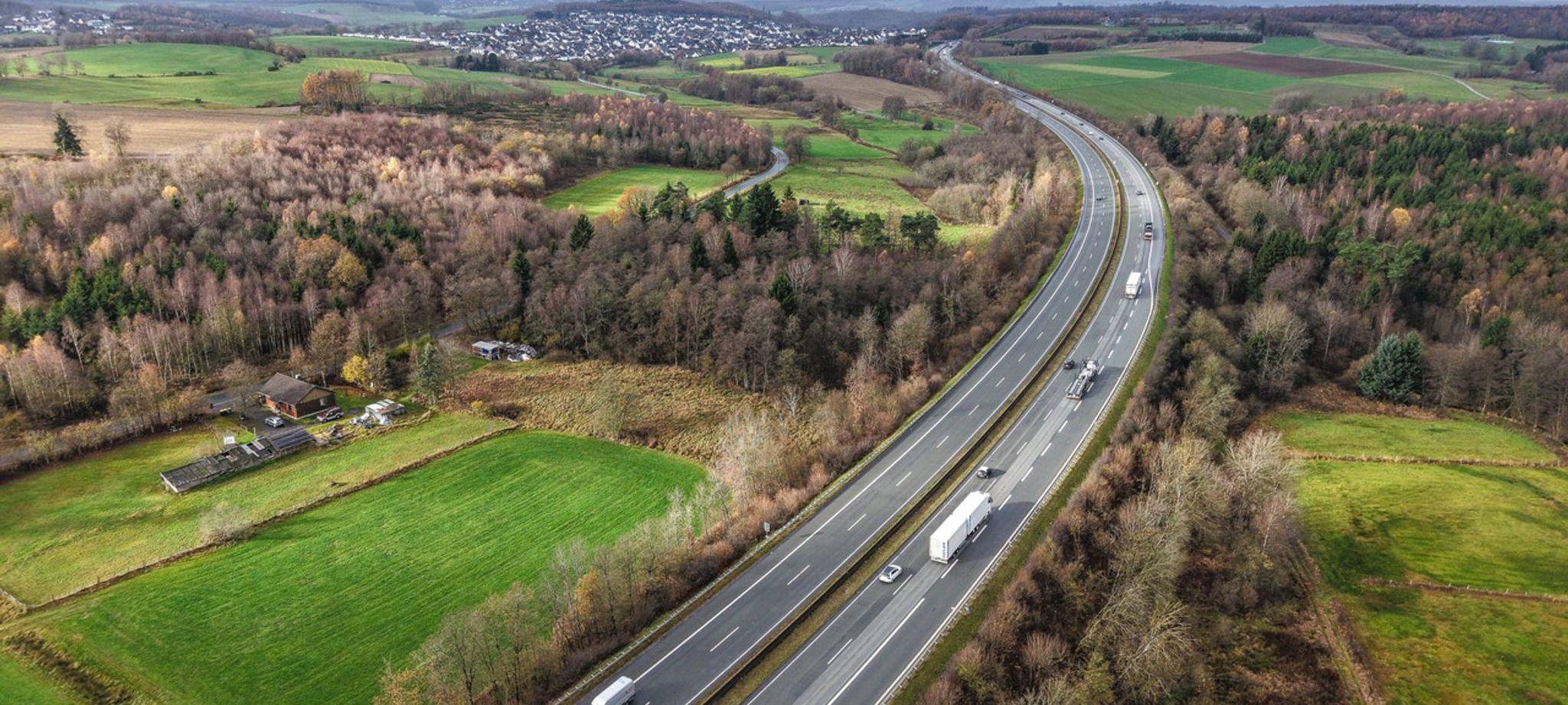 Körperteile auf Autobahn gefunden