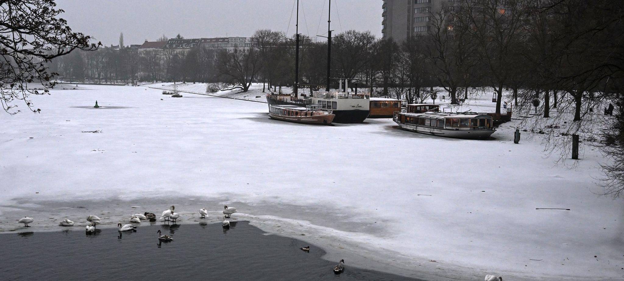 Winterwetter in Berlin