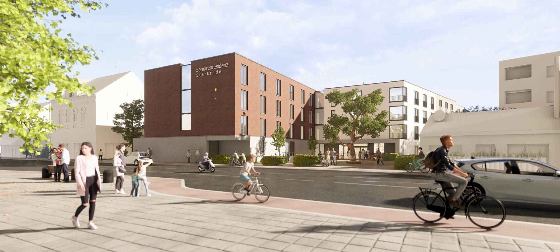 Bau der Seniorenresidenz in Sterkrade macht Fortschritte