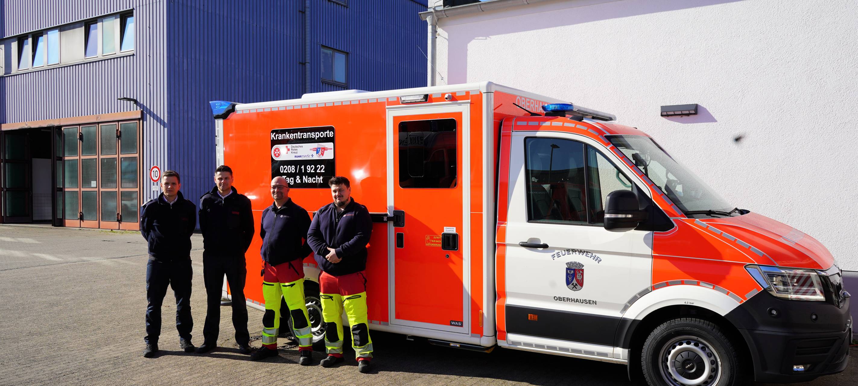 Krankentransportwagen Feuerwehr