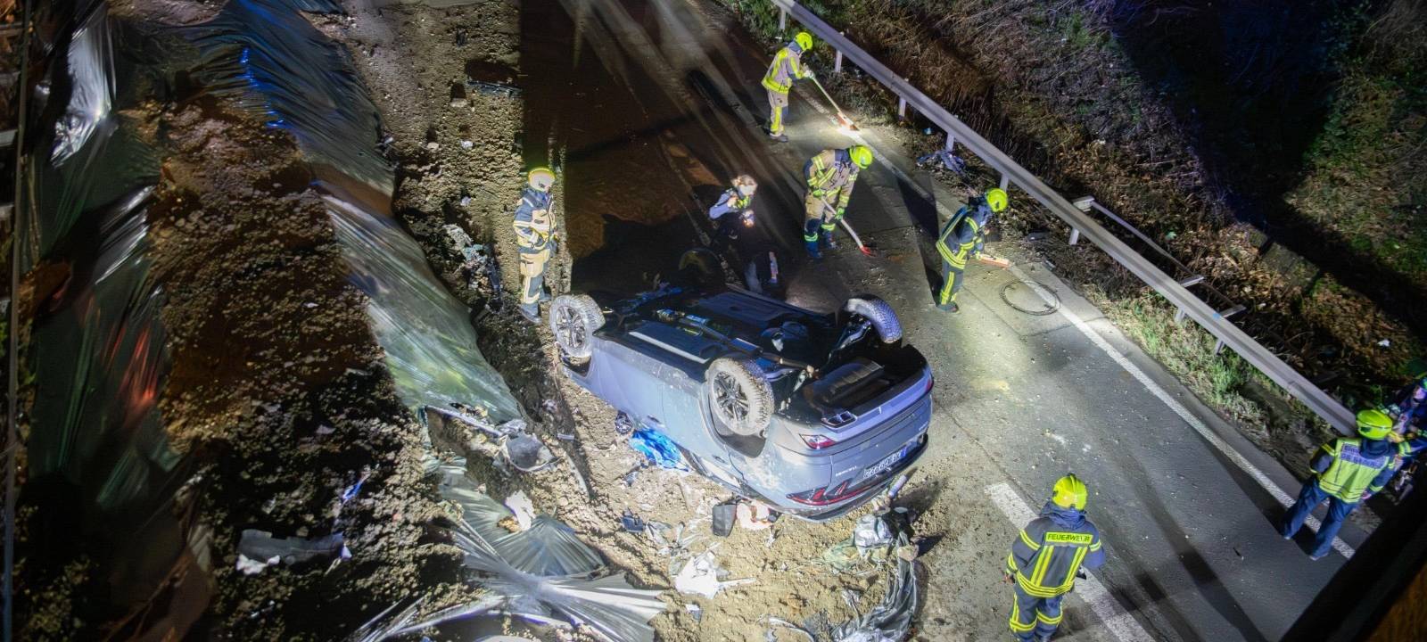 A516-Ausfahrt Sterkrade: Unfallstelle wird geprüft