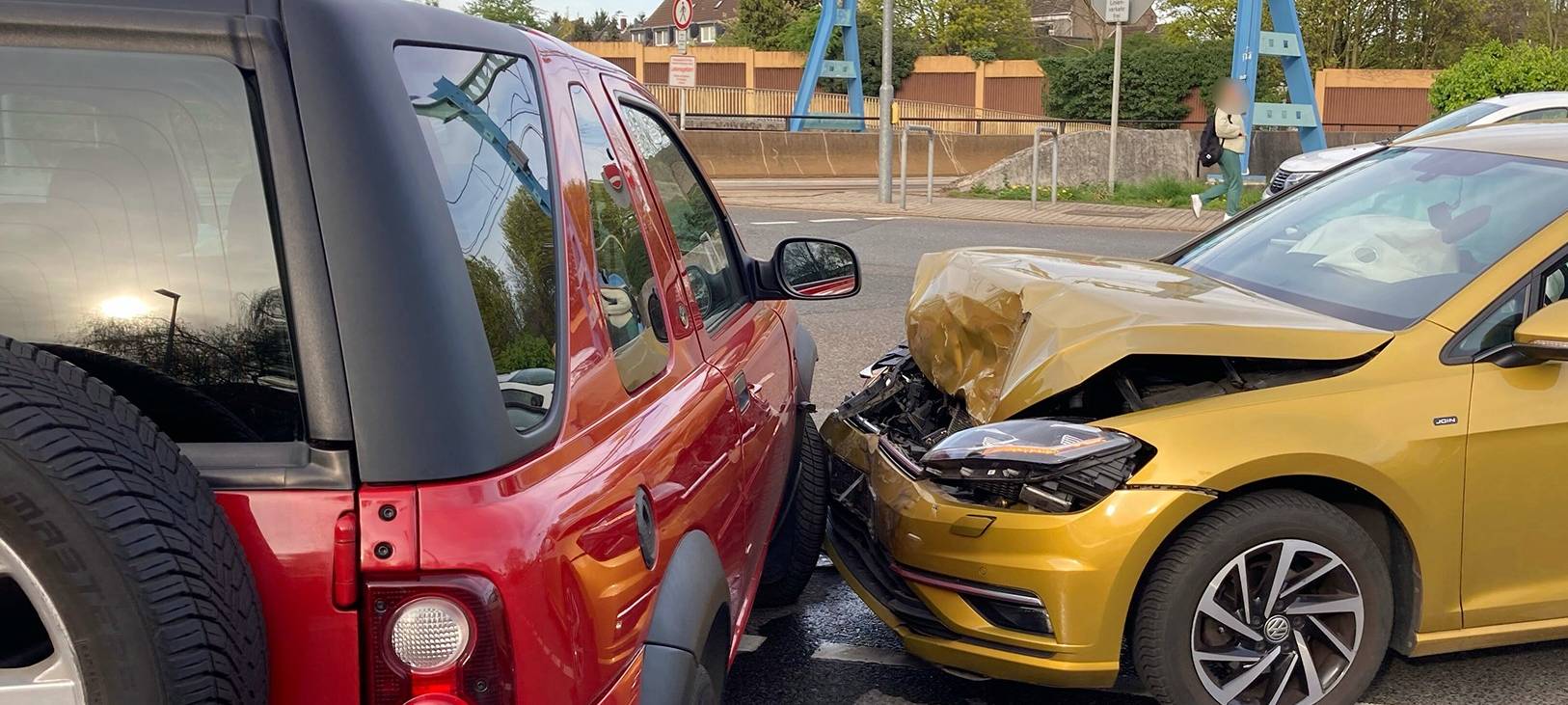 Unfall an Kreuzung