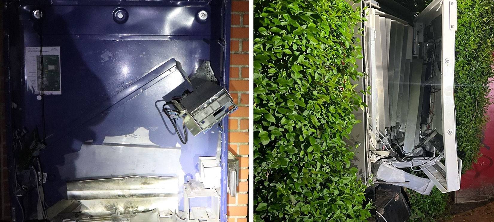 Oberhausen: Zigarettenautomaten gesprengt