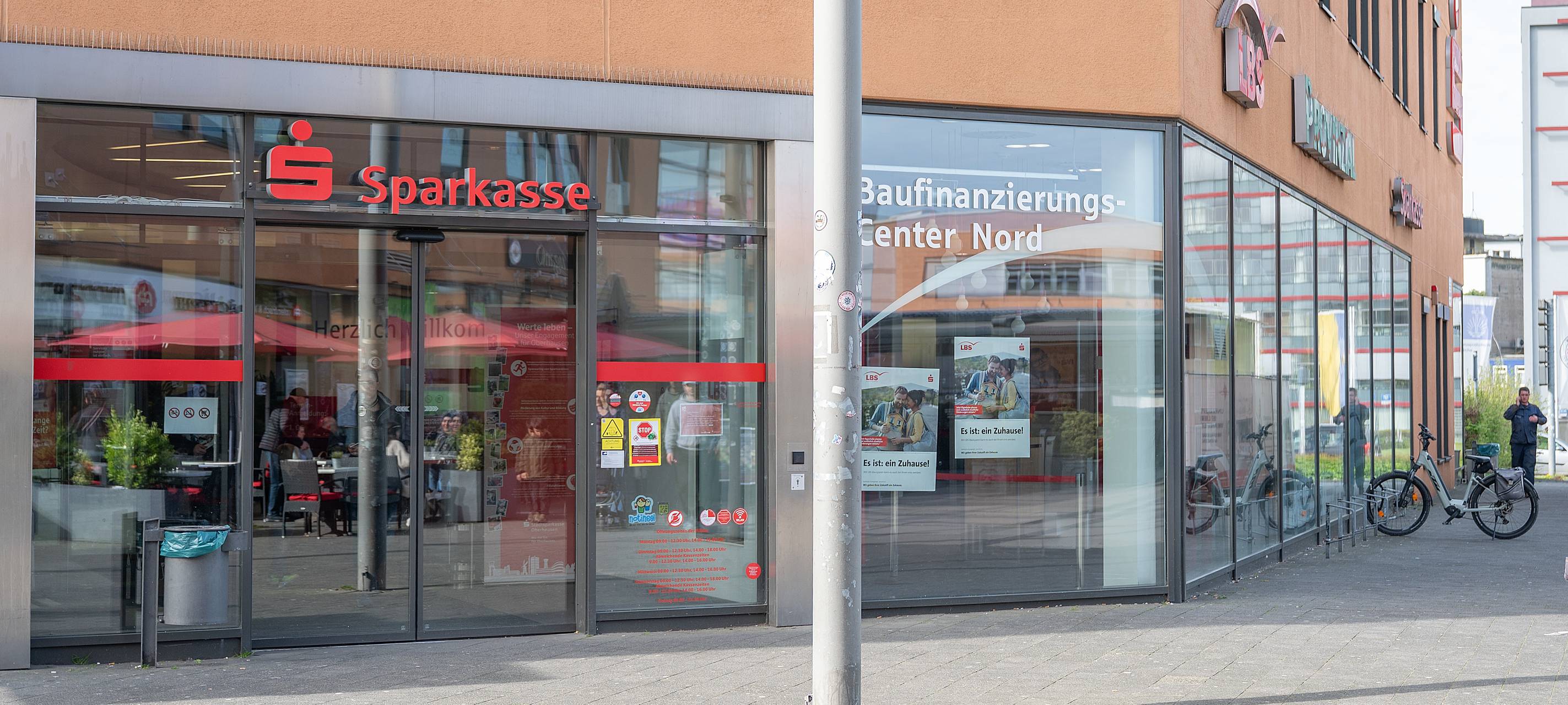 Sparkasse: Jobberatung in Sterkrade