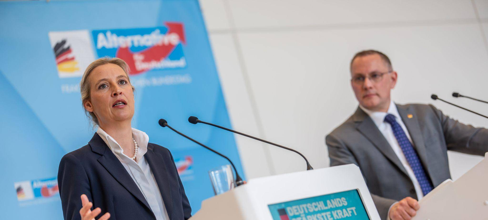Alice Weidel und Tino Chrupalla