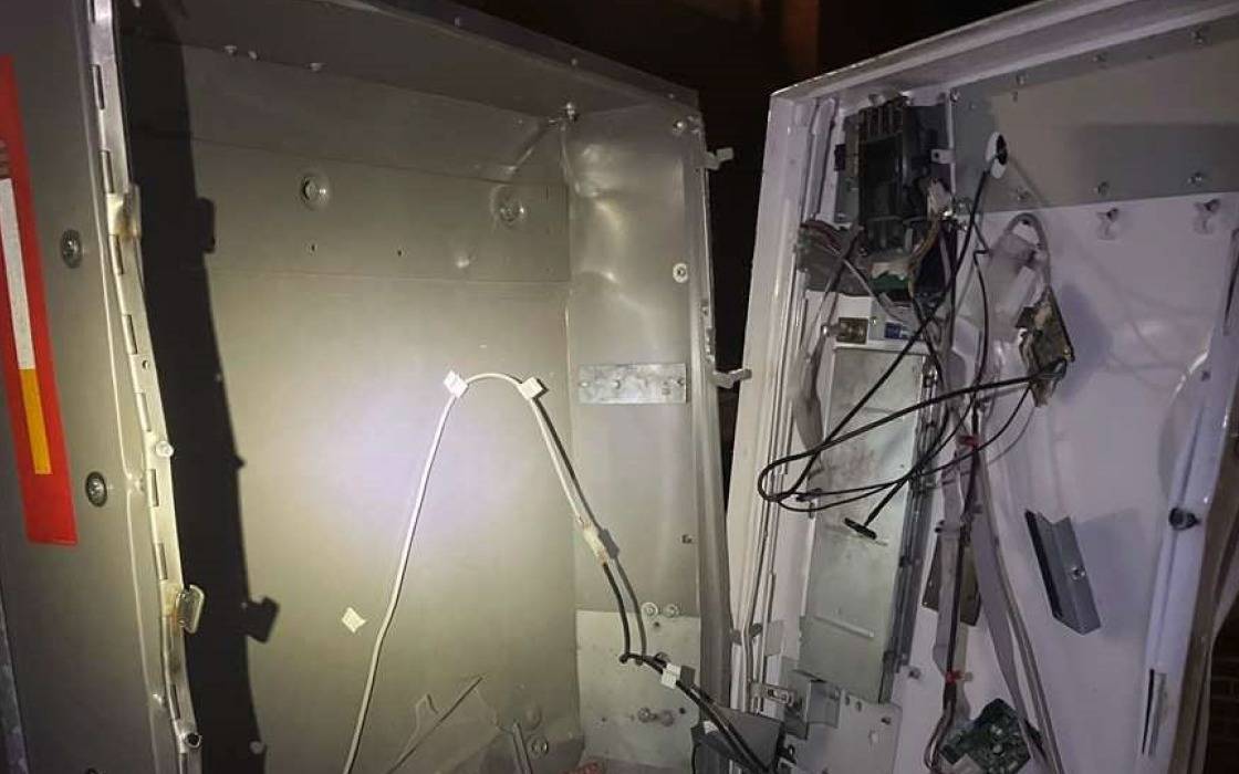 Täter sprengen wieder Zigarettenautomaten