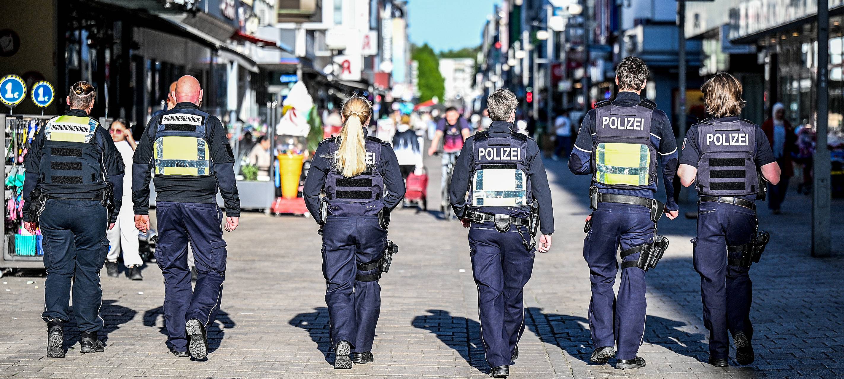 Oberhausen: 129 Verstöße bei Kontrolle in der Innenstadt