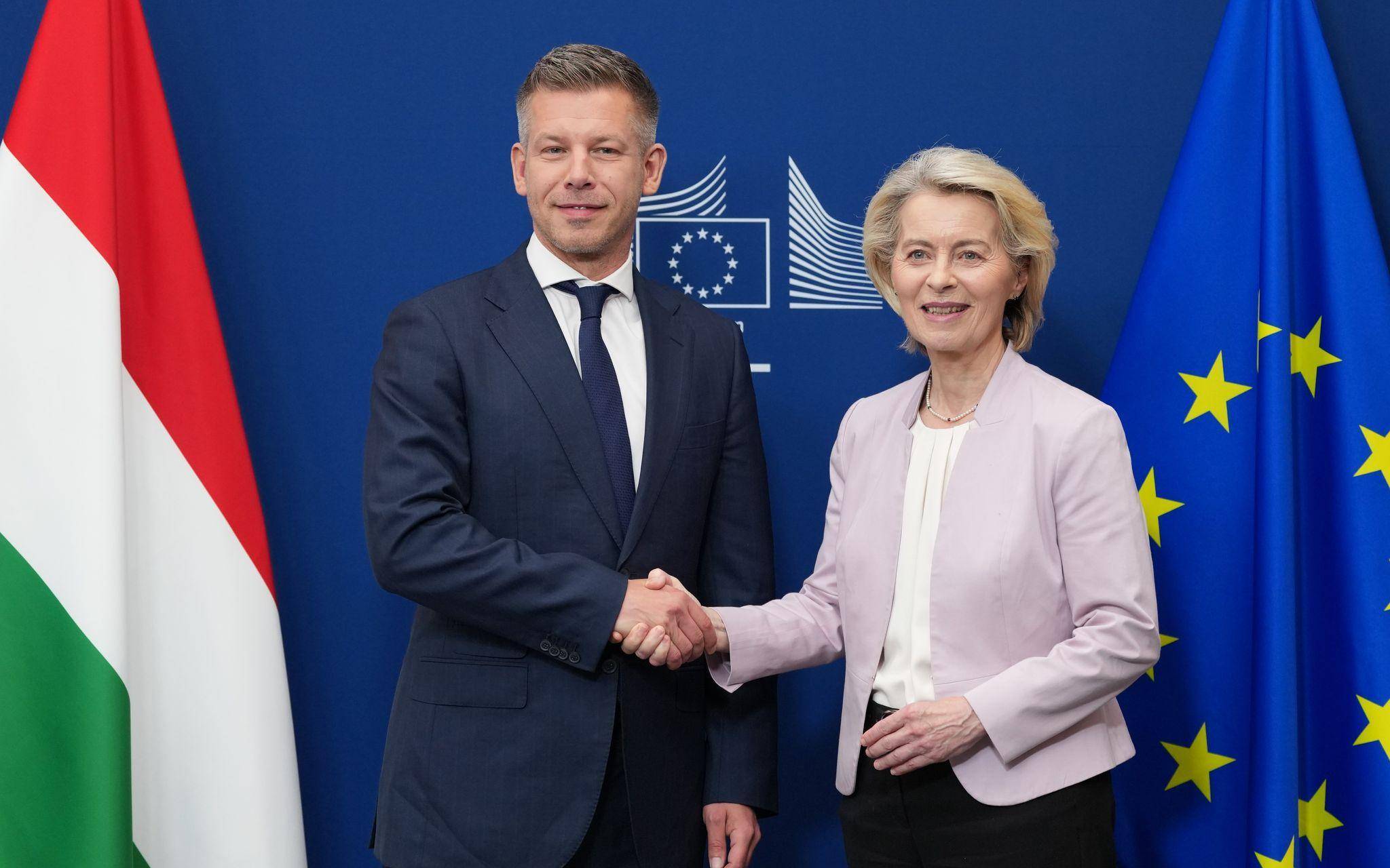Ungarns neuer Ministerpräsident Magyar in Brüssel