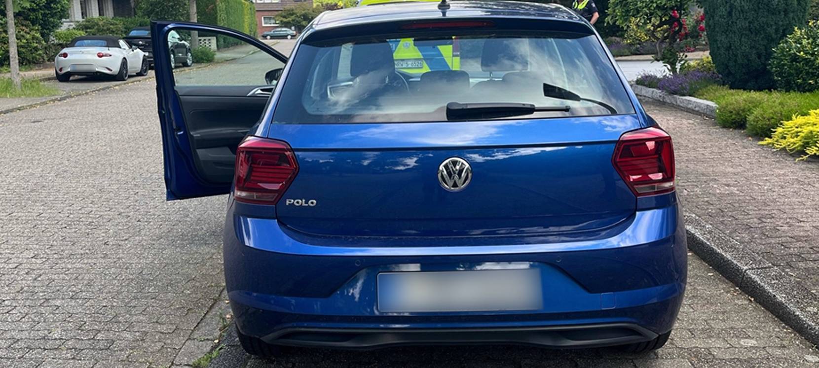 Oberhausen: Kind bei Radfahrprüfung von Autotür getroffen