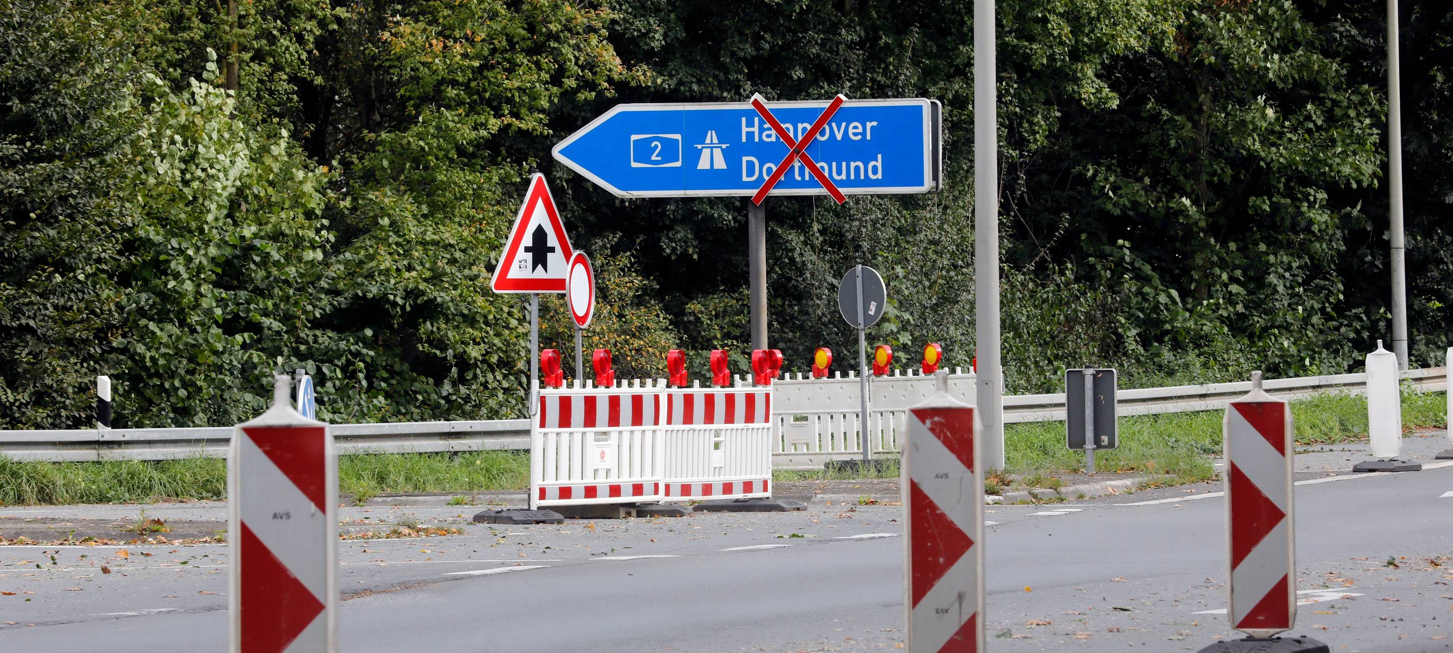 A2: Anschlussstelle Oberhausen-Königshardt öffnet wieder
