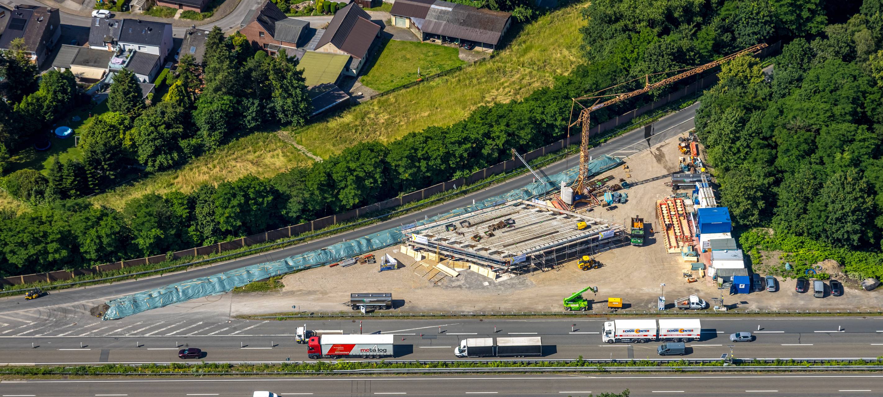 A516 am Kreuz Oberhausen: Sperrung heute Nacht