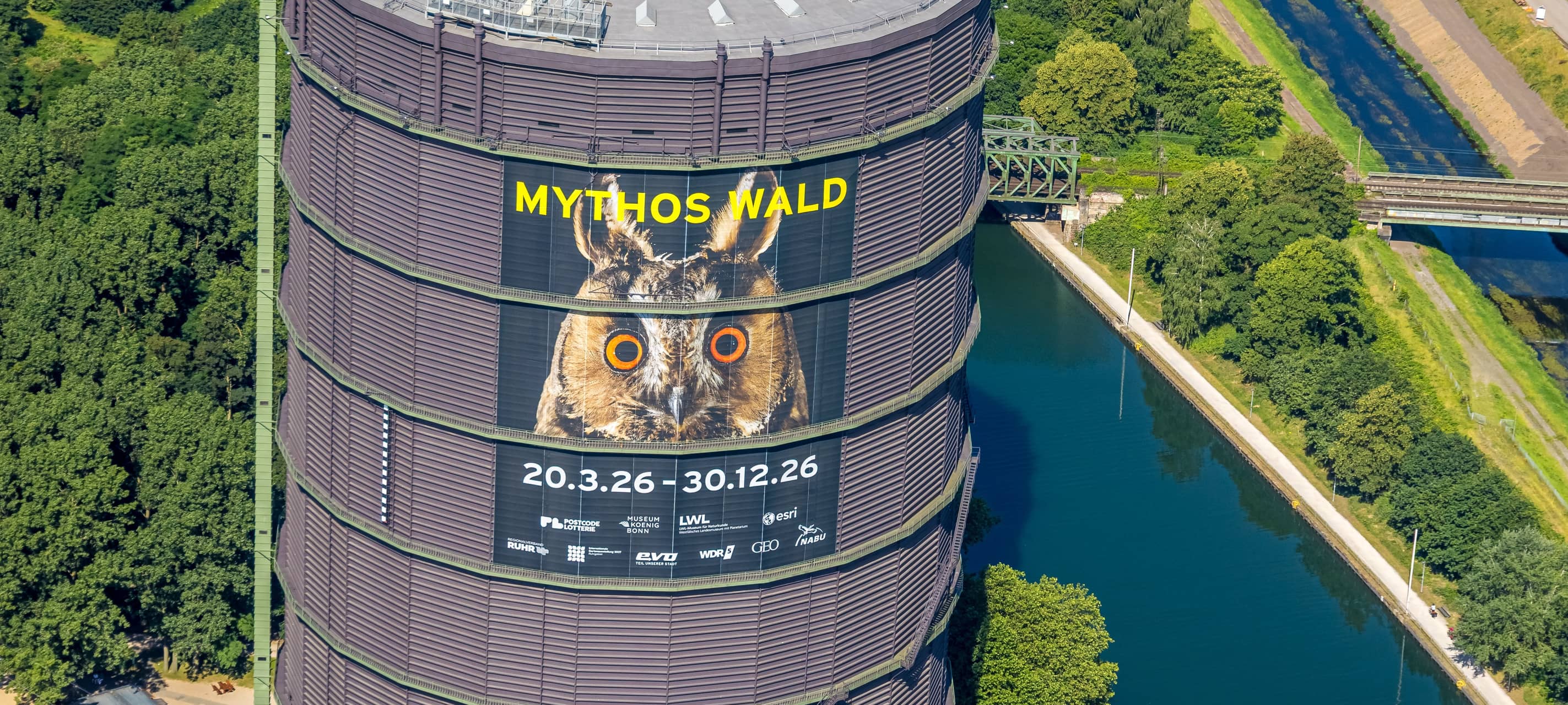 Mythos Wald im Gasometer Oberhausen bis 2027 verlängert