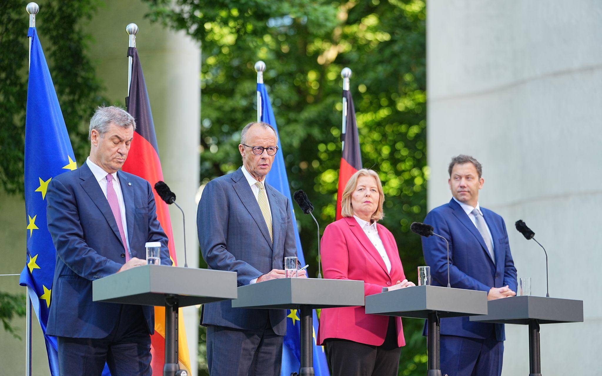 Pressekonferenz zu Ergebnissen des Koalitionsausschusses