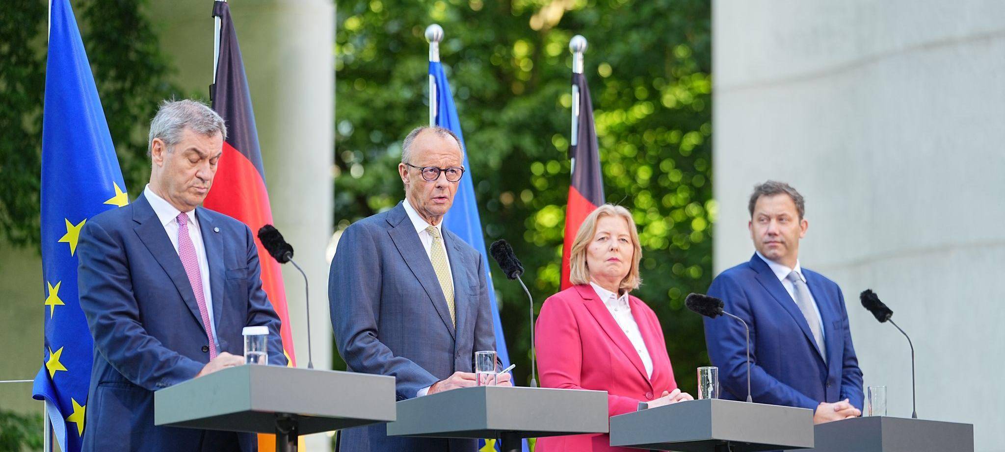 Pressekonferenz zu Ergebnissen des Koalitionsausschusses