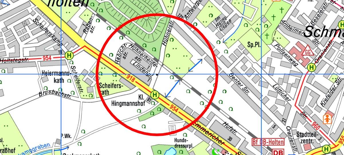 Oberhausen: Bombenentschärfung in Schmachtendorf