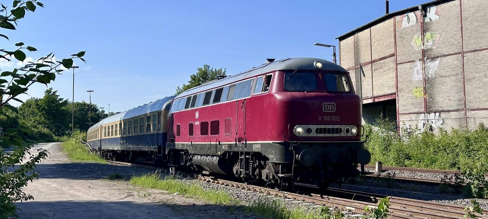 Mit dem historischen Zug von Oberhausen nach Bremen