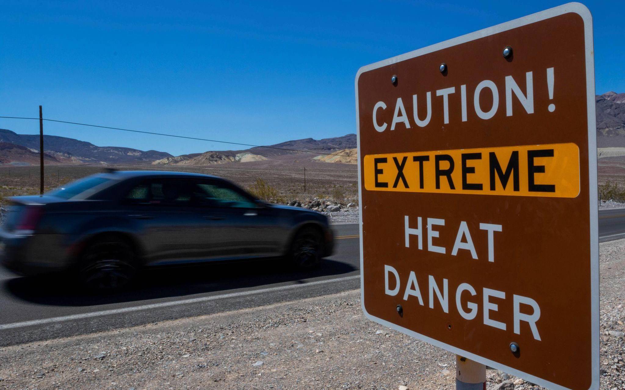 Hitze in den USA - Death Valley Tourismus