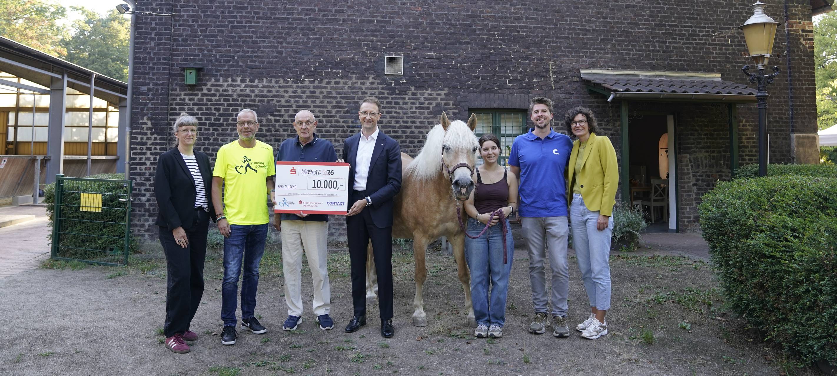 Rekordspende beim Sparkassen Firmenlauf Oberhausen 2026