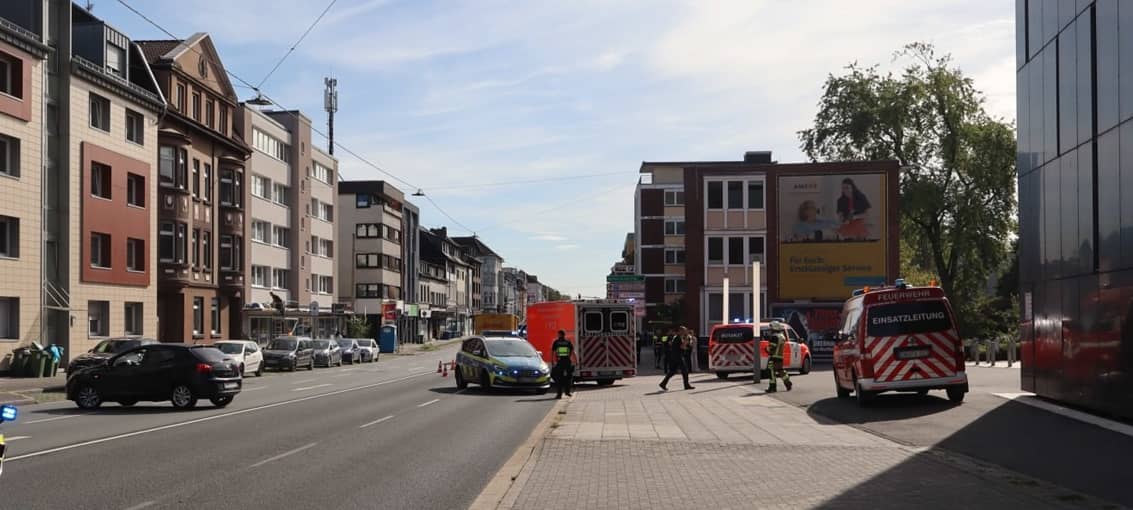 Oberhausen: Fußgänger auf Mülheimer Straße schwer verletzt