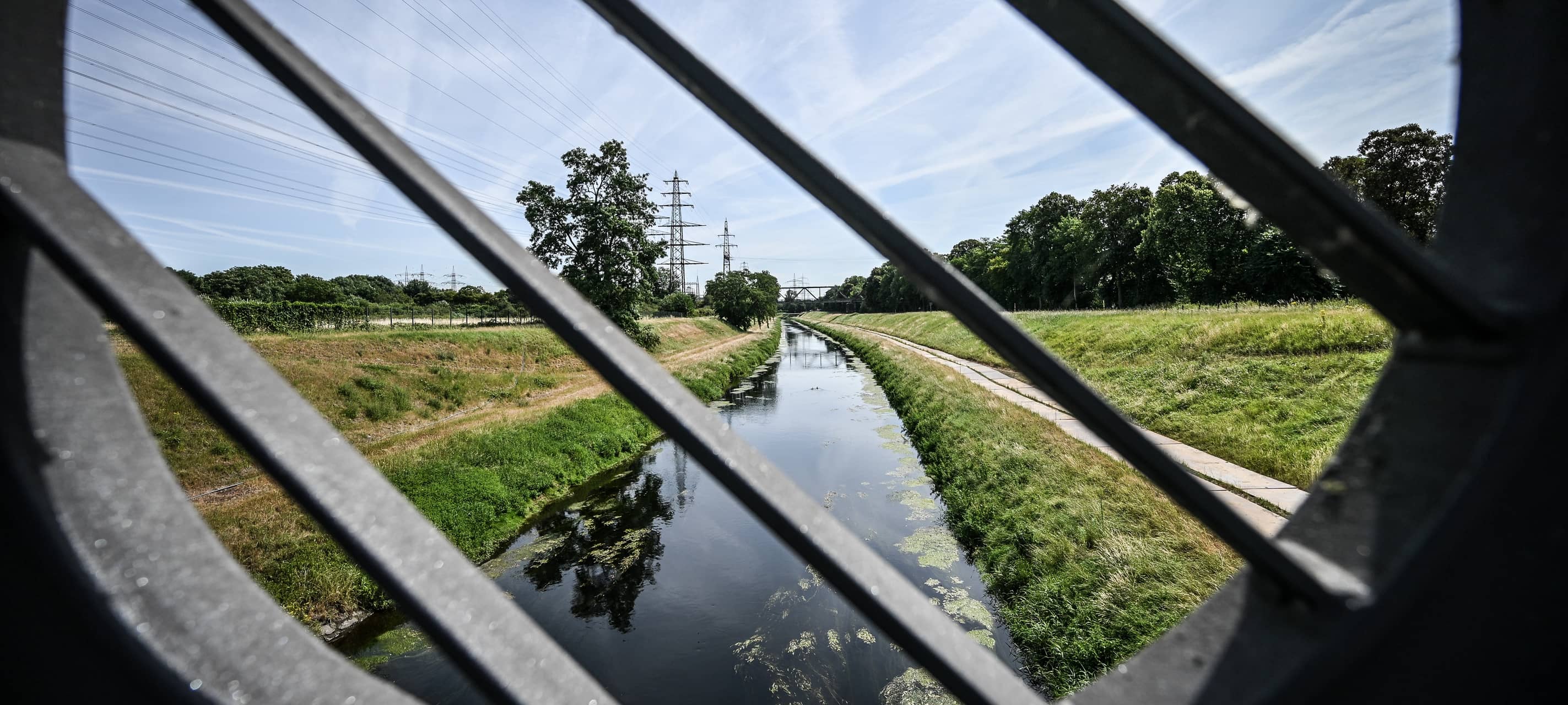 Emscher-Deich in Oberhausen wird hochwassersicherer