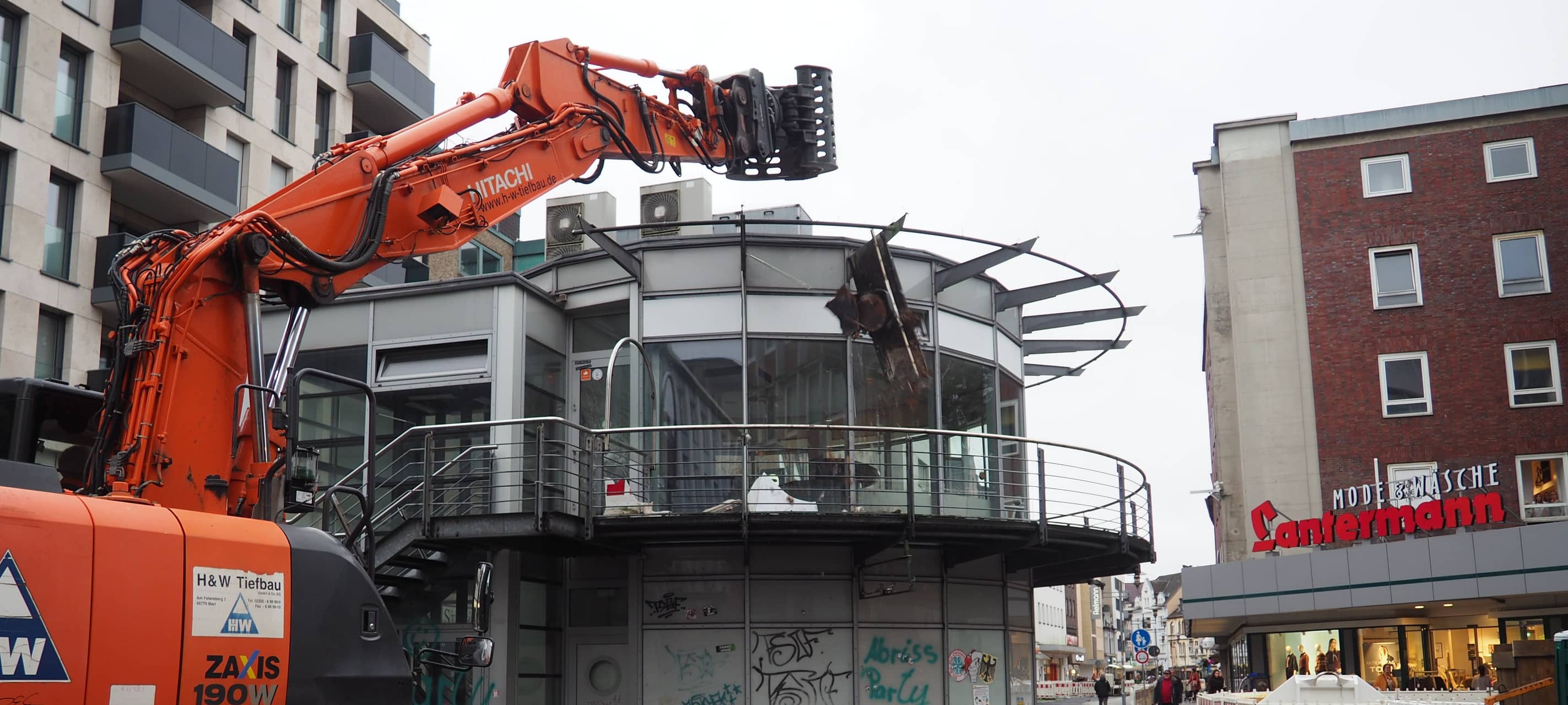 Oberhausen: Center Point weicht grünem Platz mit Wasserspiel