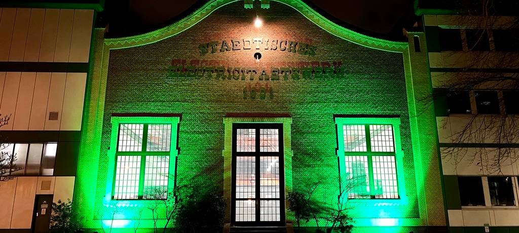 Oberhausen leuchtet "grün"