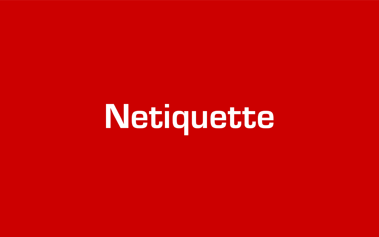 Grafik Netiquette