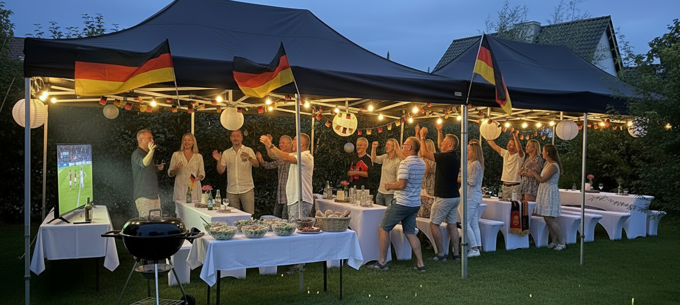 Catering Höppner Jubelduell Pavillon