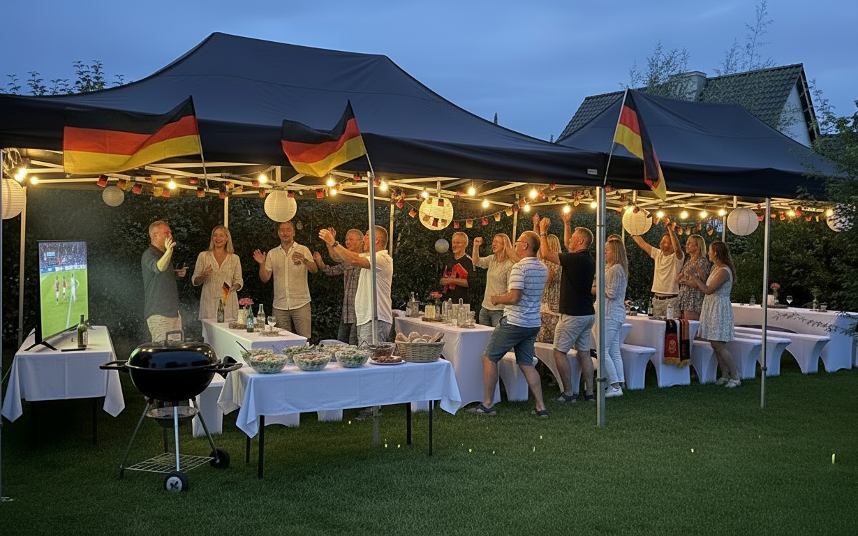 Catering Höppner Jubelduell Pavillon
