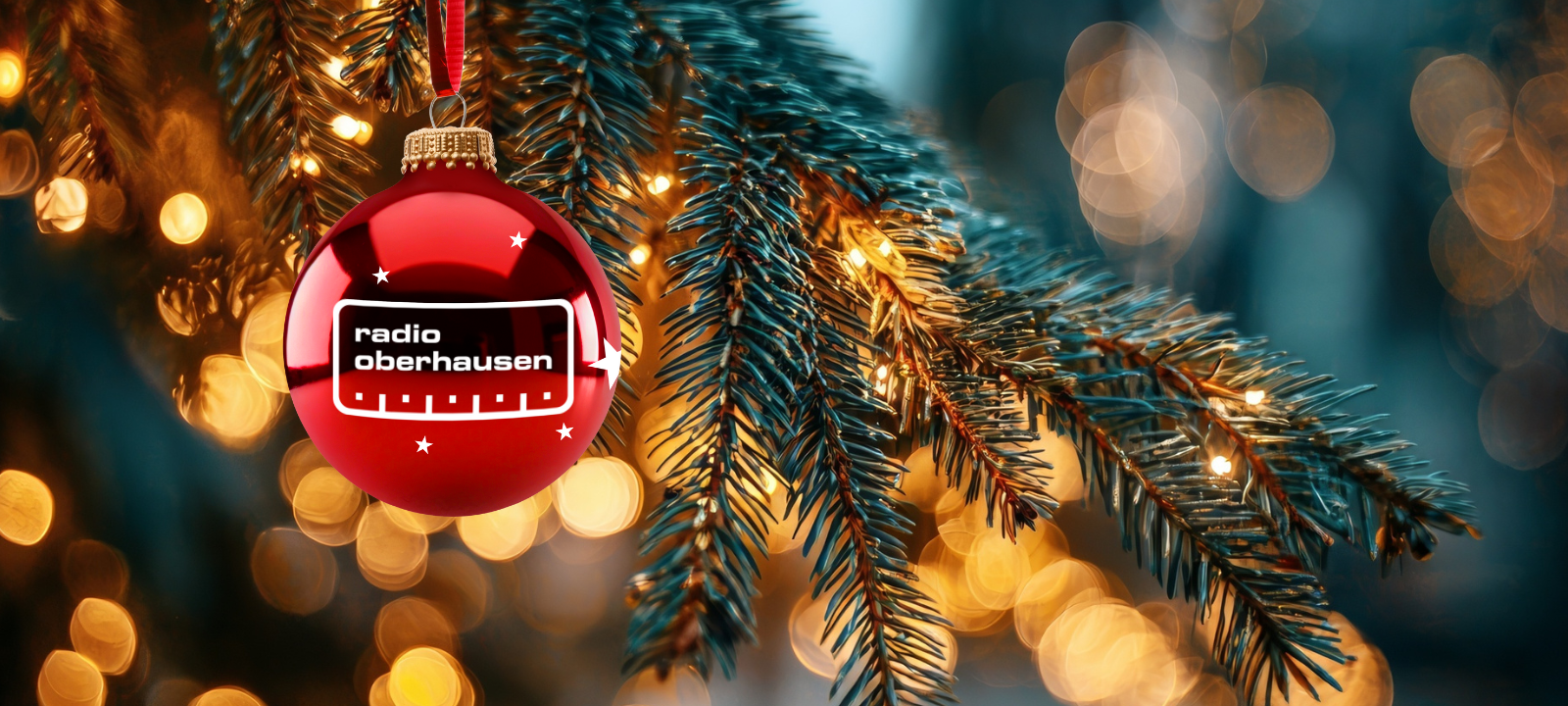 Ihr spendet - wir schenken euch eine Radio Oberhausen -Weihnachtskugel